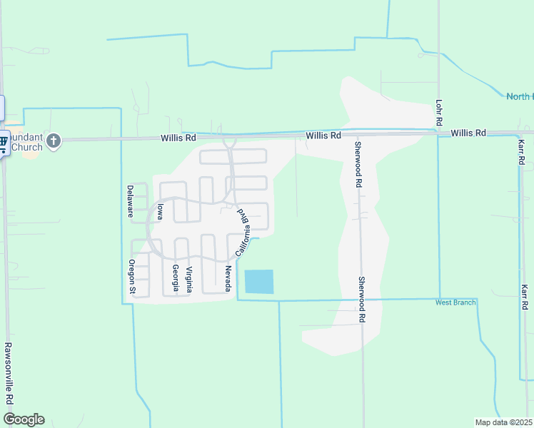 map of restaurants, bars, coffee shops, grocery stores, and more near 222-284 New Mexico in Belleville