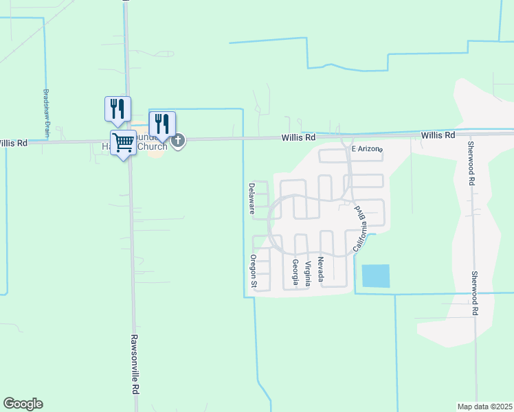 map of restaurants, bars, coffee shops, grocery stores, and more near 616 Ohio in Belleville
