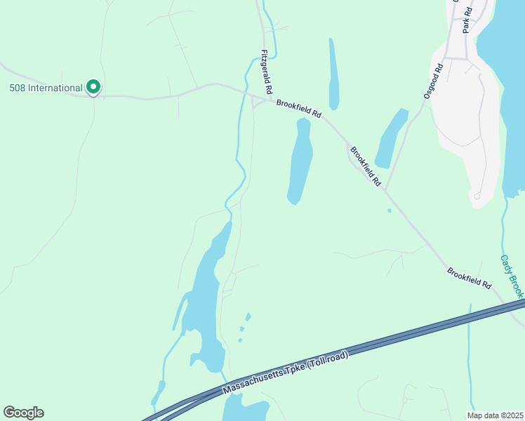 map of restaurants, bars, coffee shops, grocery stores, and more near 33 North Sullivan Road in Charlton
