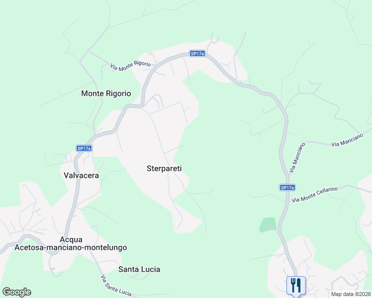 map of restaurants, bars, coffee shops, grocery stores, and more near 10 Via Enrico Fermi in Città metropolitana di Roma Capitale