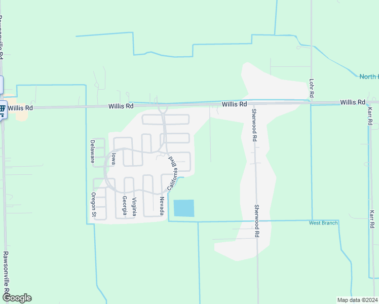 map of restaurants, bars, coffee shops, grocery stores, and more near 222-284 New Mexico in Belleville