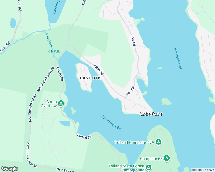 map of restaurants, bars, coffee shops, grocery stores, and more near 72-334 Kibbe Road in Otis