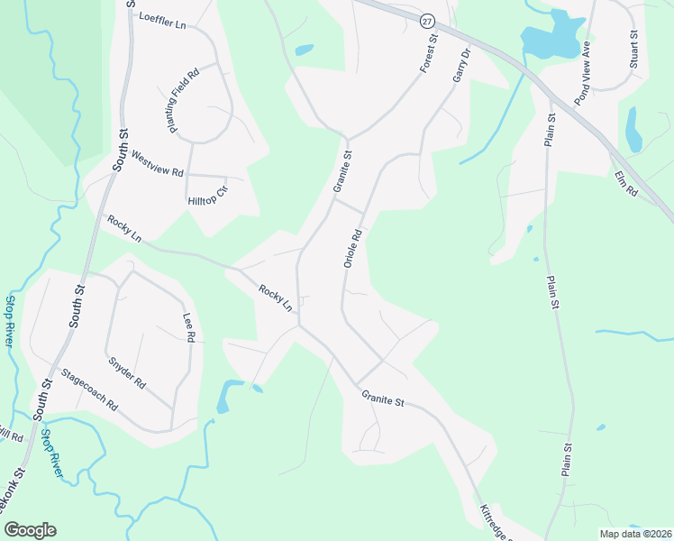 map of restaurants, bars, coffee shops, grocery stores, and more near 27 Oriole Drive in Medfield