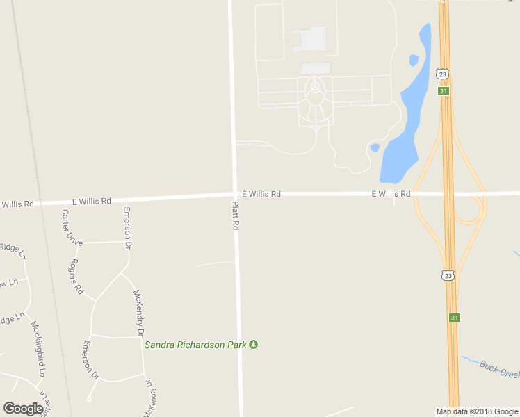 map of restaurants, bars, coffee shops, grocery stores, and more near 3090 East Willis Road in Saline