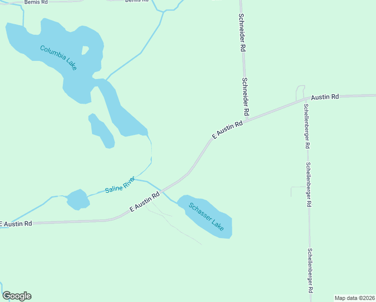 map of restaurants, bars, coffee shops, grocery stores, and more near 10502 East Austin Road in Manchester