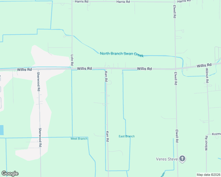 map of restaurants, bars, coffee shops, grocery stores, and more near 19701 Karr Road in Belleville