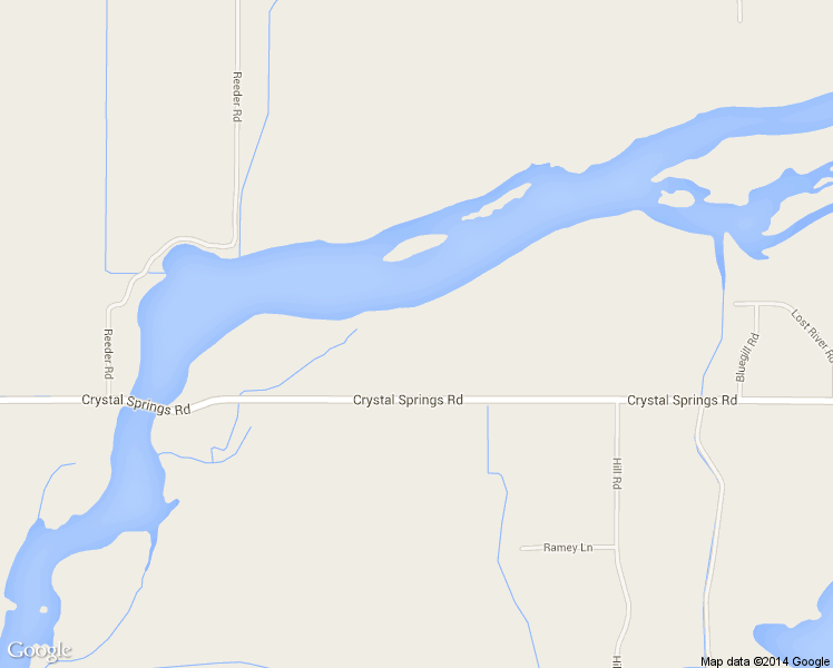 map of restaurants, bars, coffee shops, grocery stores, and more near 10909 Crystal Springs Rd in Klamath Falls