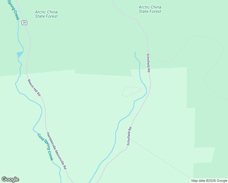 map of restaurants, bars, coffee shops, grocery stores, and more near 1037 Schofield Road in Deposit