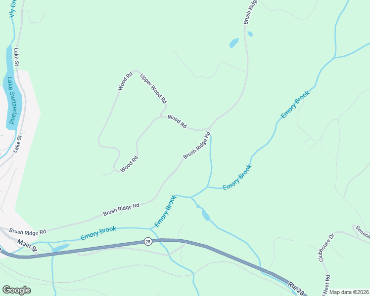 map of restaurants, bars, coffee shops, grocery stores, and more near 987 Brush Ridge Road in Fleischmanns