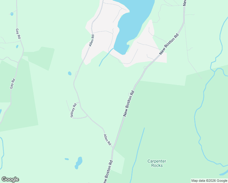 map of restaurants, bars, coffee shops, grocery stores, and more near 321 New Boston Road in Sturbridge