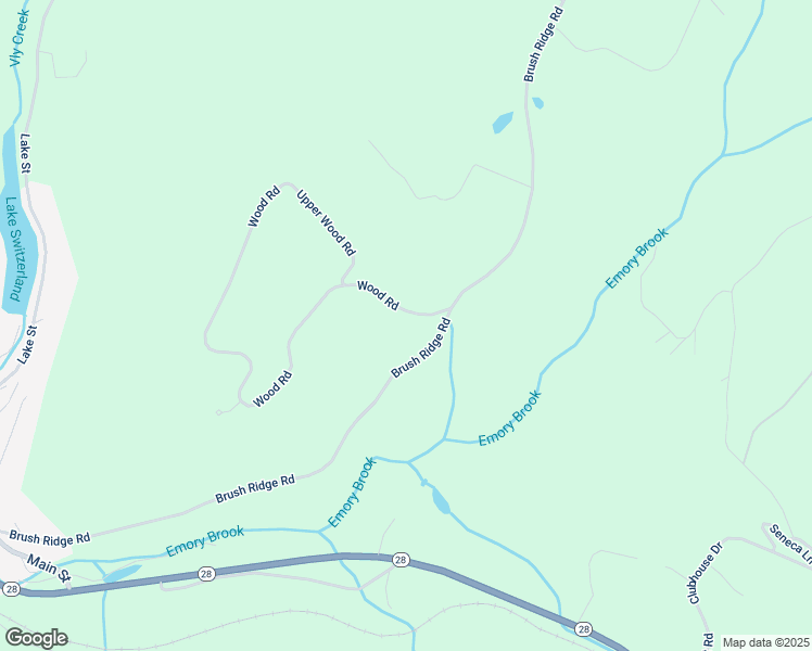 map of restaurants, bars, coffee shops, grocery stores, and more near 104 Wood Road in Sidney