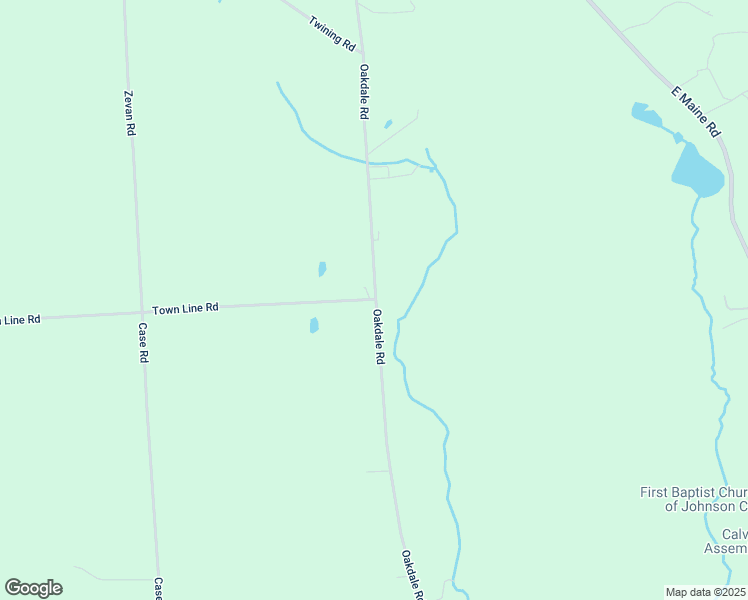 map of restaurants, bars, coffee shops, grocery stores, and more near 38 Town Line Road in Johnson City