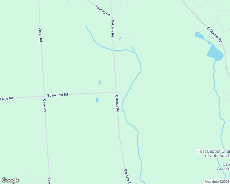 map of restaurants, bars, coffee shops, grocery stores, and more near 19 Town Line Road in Johnson City