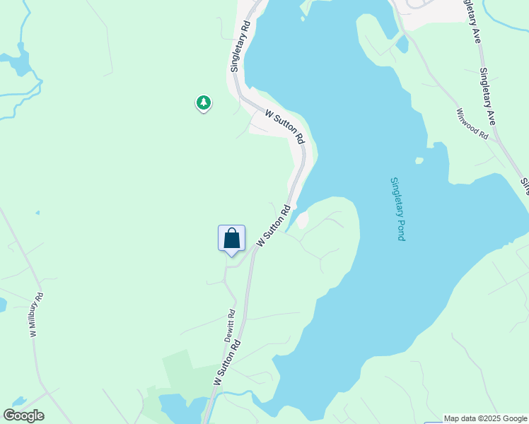 map of restaurants, bars, coffee shops, grocery stores, and more near 50 West Sutton Road in Sutton