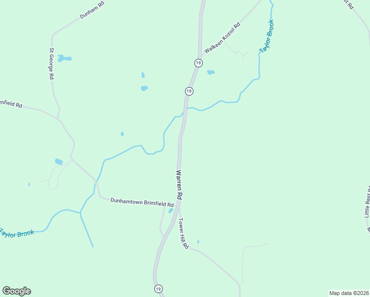 map of restaurants, bars, coffee shops, grocery stores, and more near 280 Warren Road in Brimfield