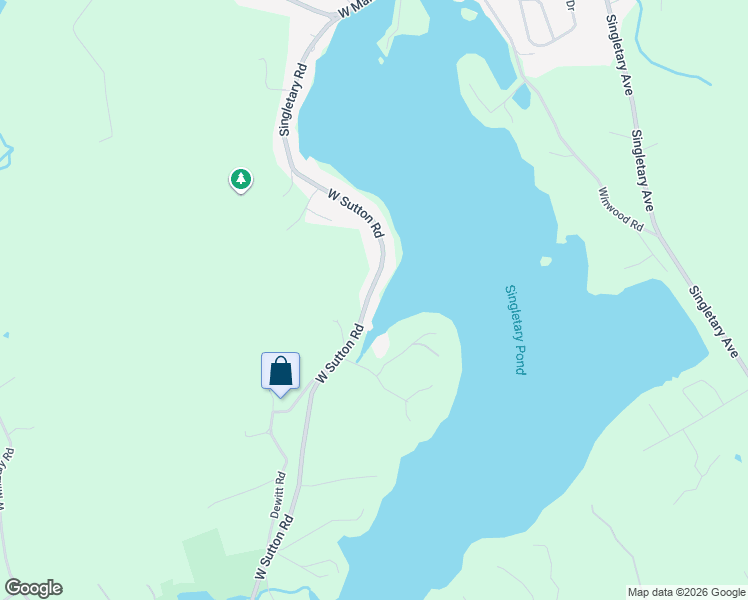 map of restaurants, bars, coffee shops, grocery stores, and more near 31 West Sutton Road in Sutton