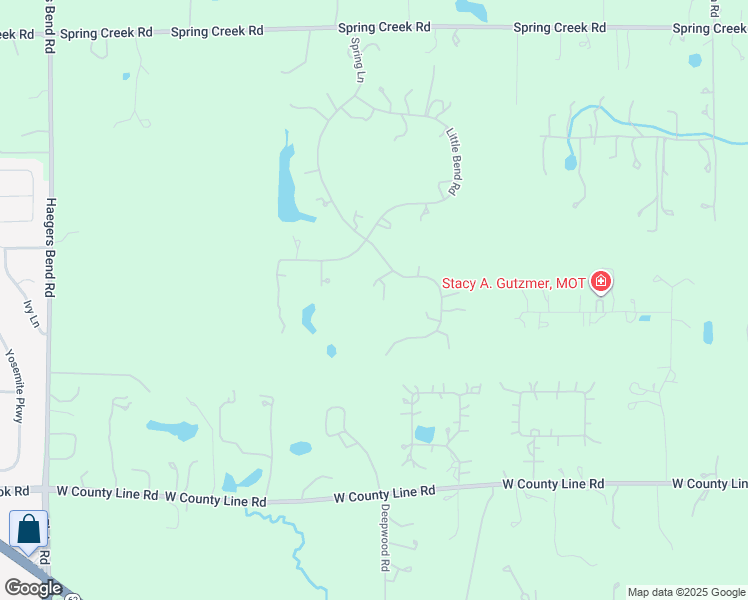 map of restaurants, bars, coffee shops, grocery stores, and more near 22 Spring Lane in Barrington