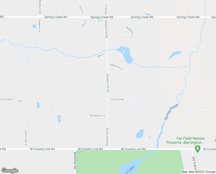 map of restaurants, bars, coffee shops, grocery stores, and more near 12 Meadow Hill Road in Barrington