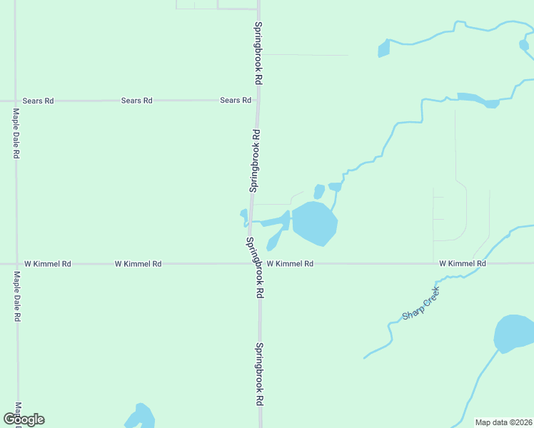 map of restaurants, bars, coffee shops, grocery stores, and more near 4369 Springbrook Road in Jackson