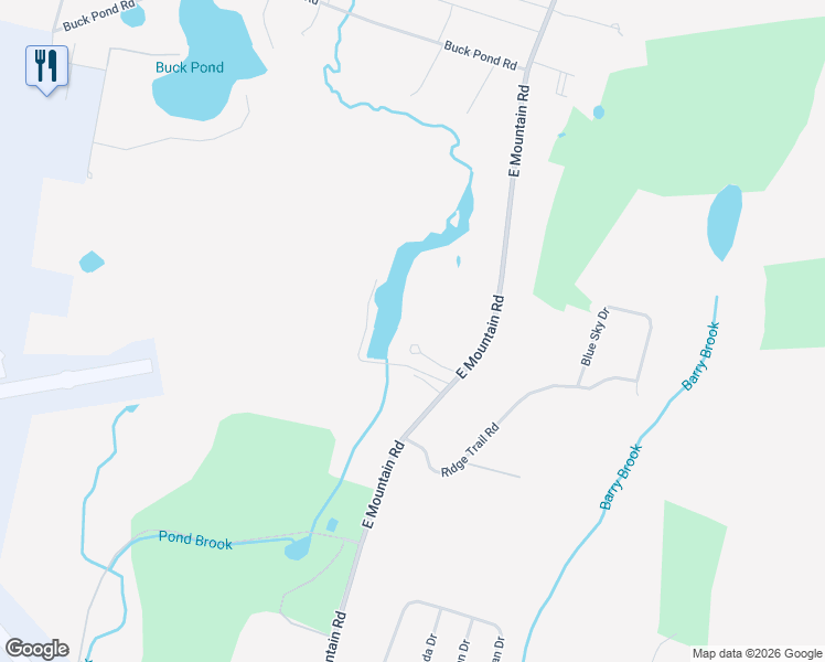 map of restaurants, bars, coffee shops, grocery stores, and more near 25 Rita Mary Way in Westfield