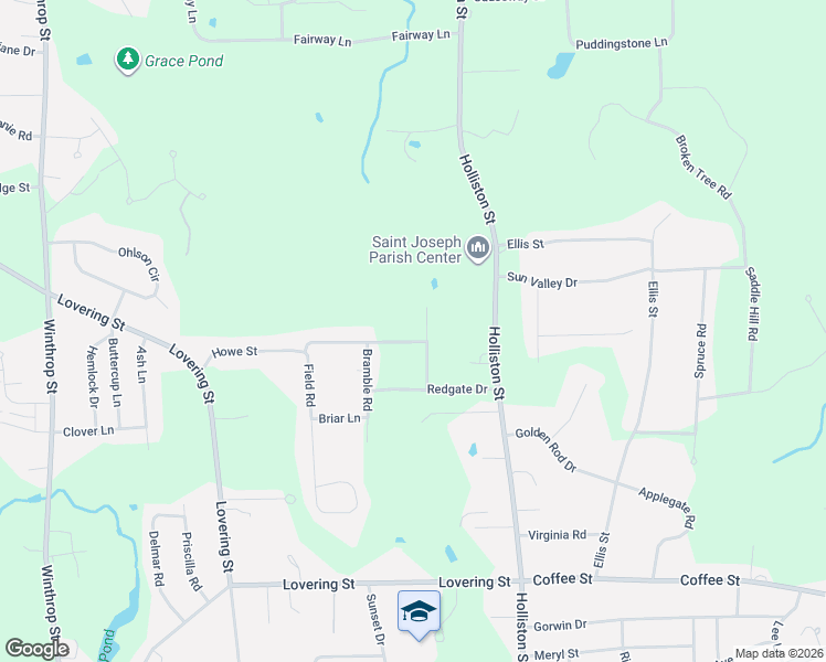 map of restaurants, bars, coffee shops, grocery stores, and more near 25 Howe Street in Medway