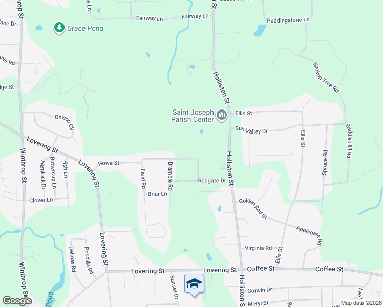 map of restaurants, bars, coffee shops, grocery stores, and more near 5 Fern Path in Medway