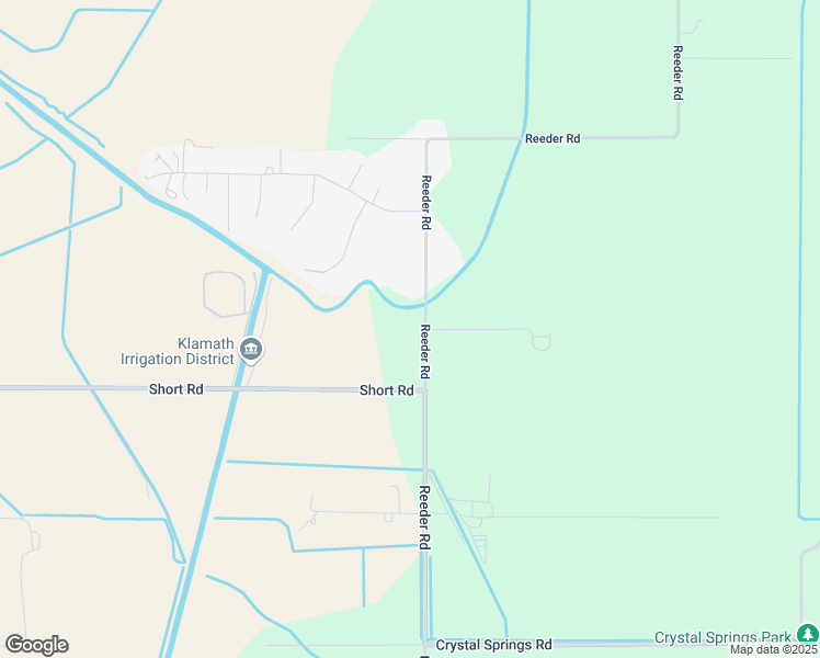 map of restaurants, bars, coffee shops, grocery stores, and more near 6842 Reeder Road in Klamath Falls