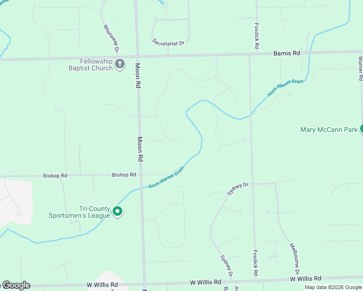 map of restaurants, bars, coffee shops, grocery stores, and more near 5124 Rutland Drive in Saline