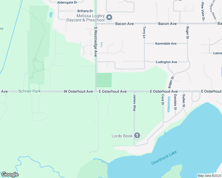 map of restaurants, bars, coffee shops, grocery stores, and more near 225 East Osterhout Avenue in Portage