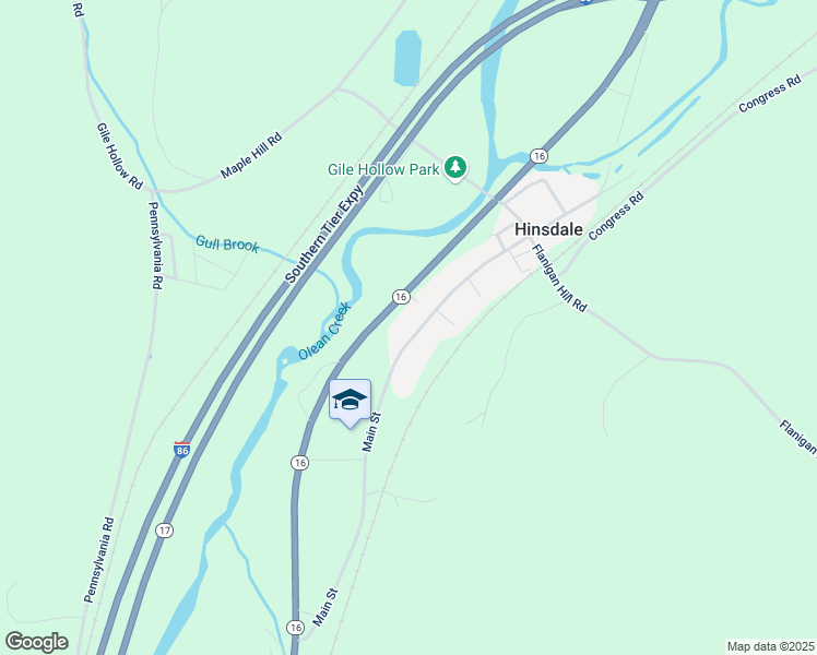 map of restaurants, bars, coffee shops, grocery stores, and more near 3763 Main Street in Hinsdale