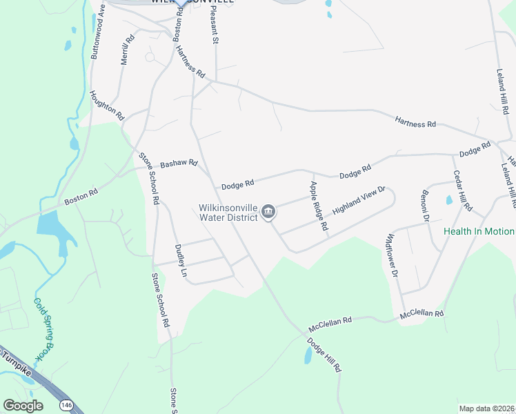 map of restaurants, bars, coffee shops, grocery stores, and more near 11 Skye Line Drive in Sutton