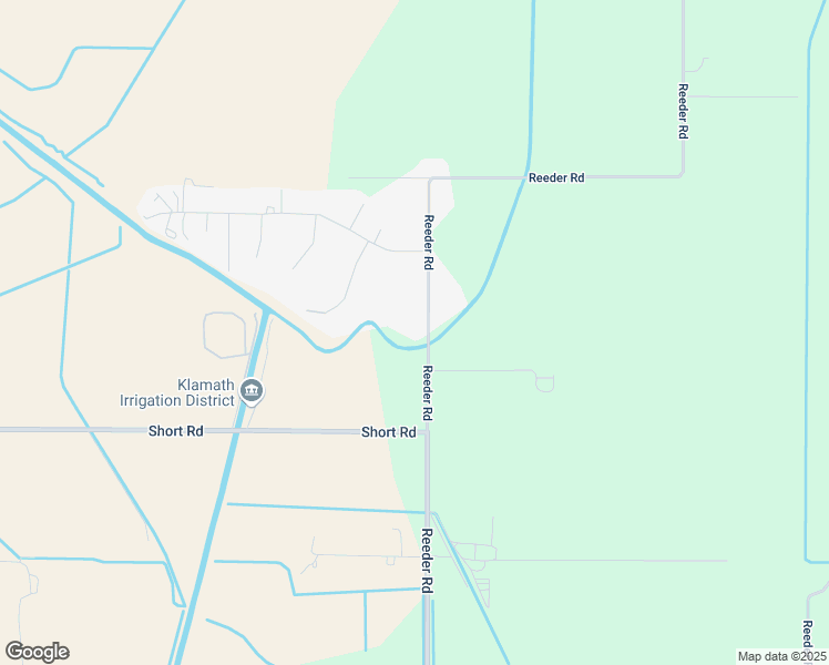 map of restaurants, bars, coffee shops, grocery stores, and more near 6842 Reeder Road in Klamath Falls