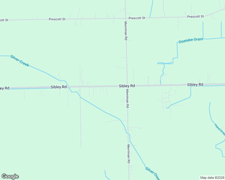 map of restaurants, bars, coffee shops, grocery stores, and more near 31450 Sibley Road in Romulus