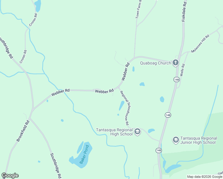 map of restaurants, bars, coffee shops, grocery stores, and more near 101 Webber Road in Brookfield