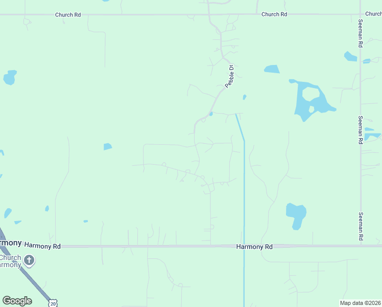 map of restaurants, bars, coffee shops, grocery stores, and more near 11119 Pebble Drive in Huntley