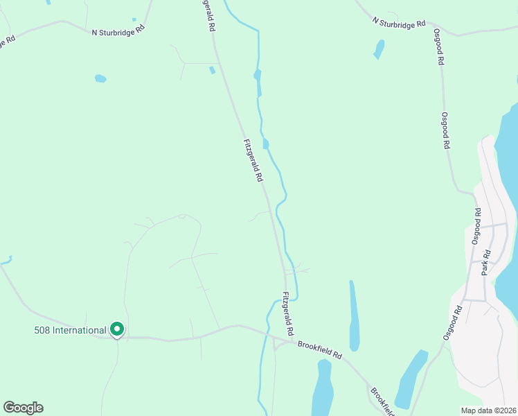 map of restaurants, bars, coffee shops, grocery stores, and more near 49 Fitzgerald Road in Charlton