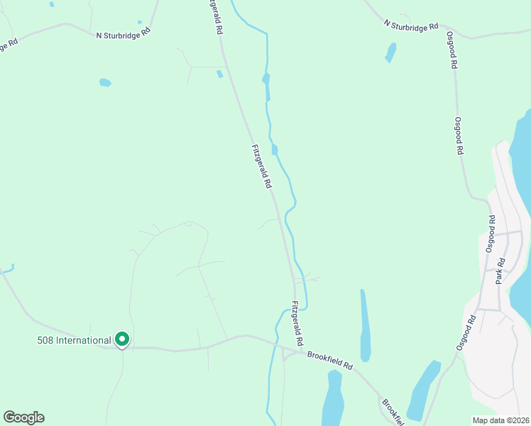 map of restaurants, bars, coffee shops, grocery stores, and more near 49 Fitzgerald Road in Charlton