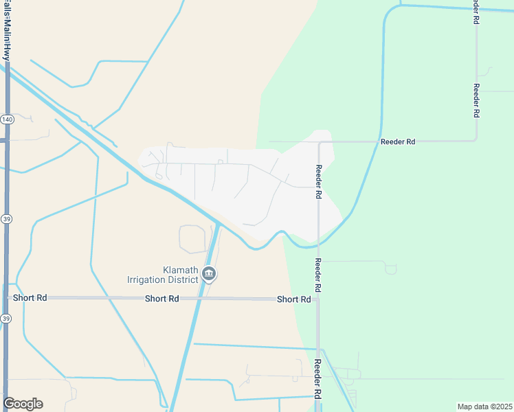 map of restaurants, bars, coffee shops, grocery stores, and more near 6512 Appaloosa Court in Klamath Falls