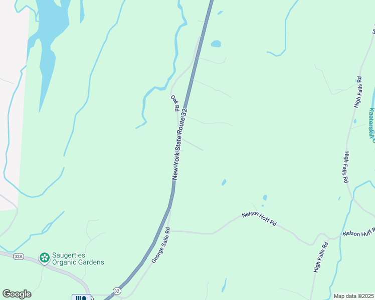 map of restaurants, bars, coffee shops, grocery stores, and more near 4160 New York 32 in Saugerties