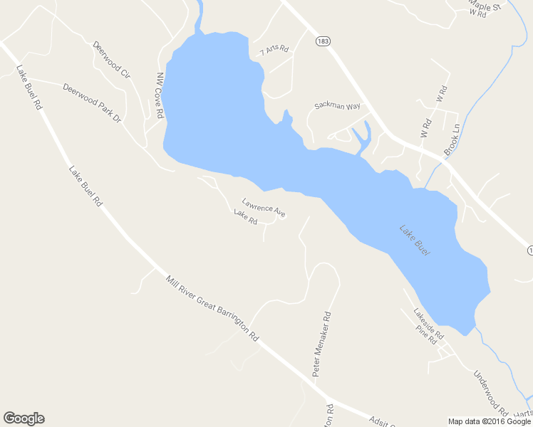 map of restaurants, bars, coffee shops, grocery stores, and more near 47 Lawrence Avenue in New Marlborough