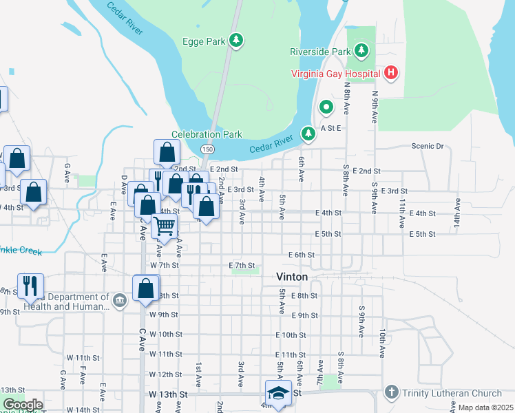 315 East 4th Street, Vinton IA Walk Score