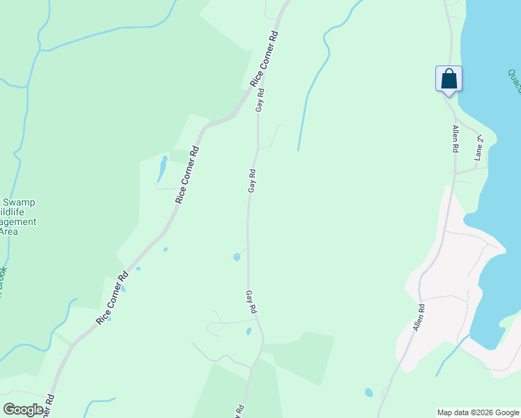 map of restaurants, bars, coffee shops, grocery stores, and more near 26 Gay Road in Brookfield