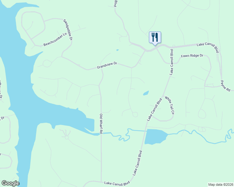 map of restaurants, bars, coffee shops, grocery stores, and more near 2 Westcrest Court in Lanark