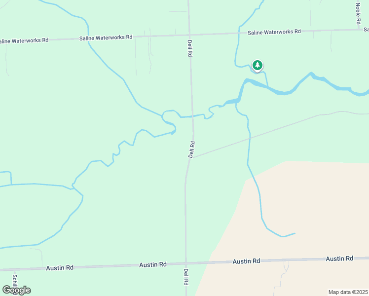 map of restaurants, bars, coffee shops, grocery stores, and more near in Saline