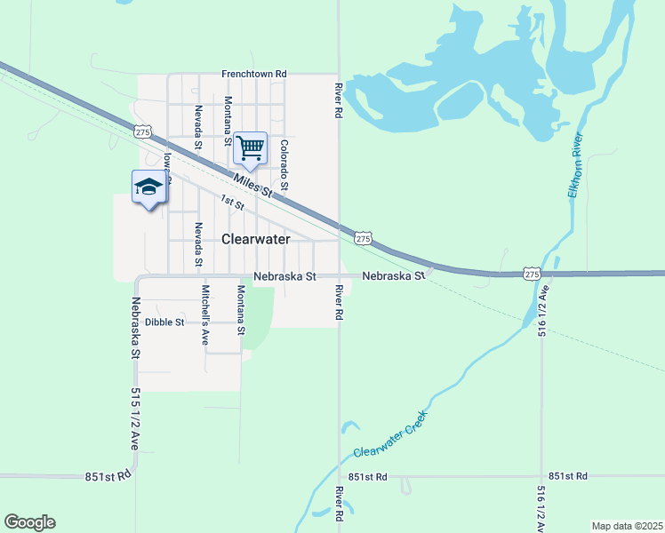 map of restaurants, bars, coffee shops, grocery stores, and more near 102 2nd Street in Clearwater