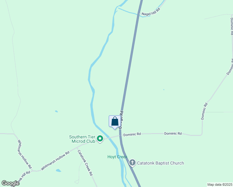 map of restaurants, bars, coffee shops, grocery stores, and more near 1090 Owego Road in Candor