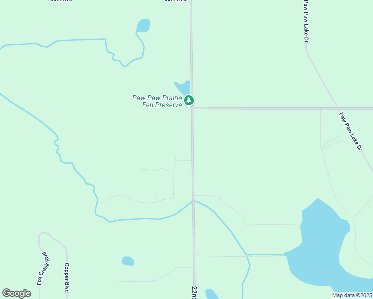 map of restaurants, bars, coffee shops, grocery stores, and more near 68642 Van Kal Avenue in Mattawan