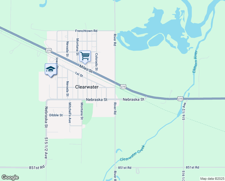 map of restaurants, bars, coffee shops, grocery stores, and more near 102 2nd Street in Clearwater