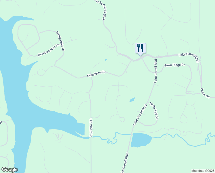 map of restaurants, bars, coffee shops, grocery stores, and more near 2 Westcrest Court in Lanark