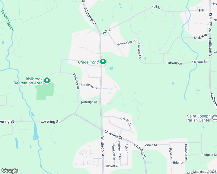 map of restaurants, bars, coffee shops, grocery stores, and more near 7 Rosewood Drive in Medway